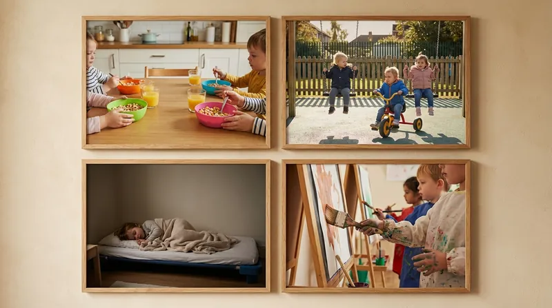 Ein Tag in der Kita: Was dein Kind erlebt